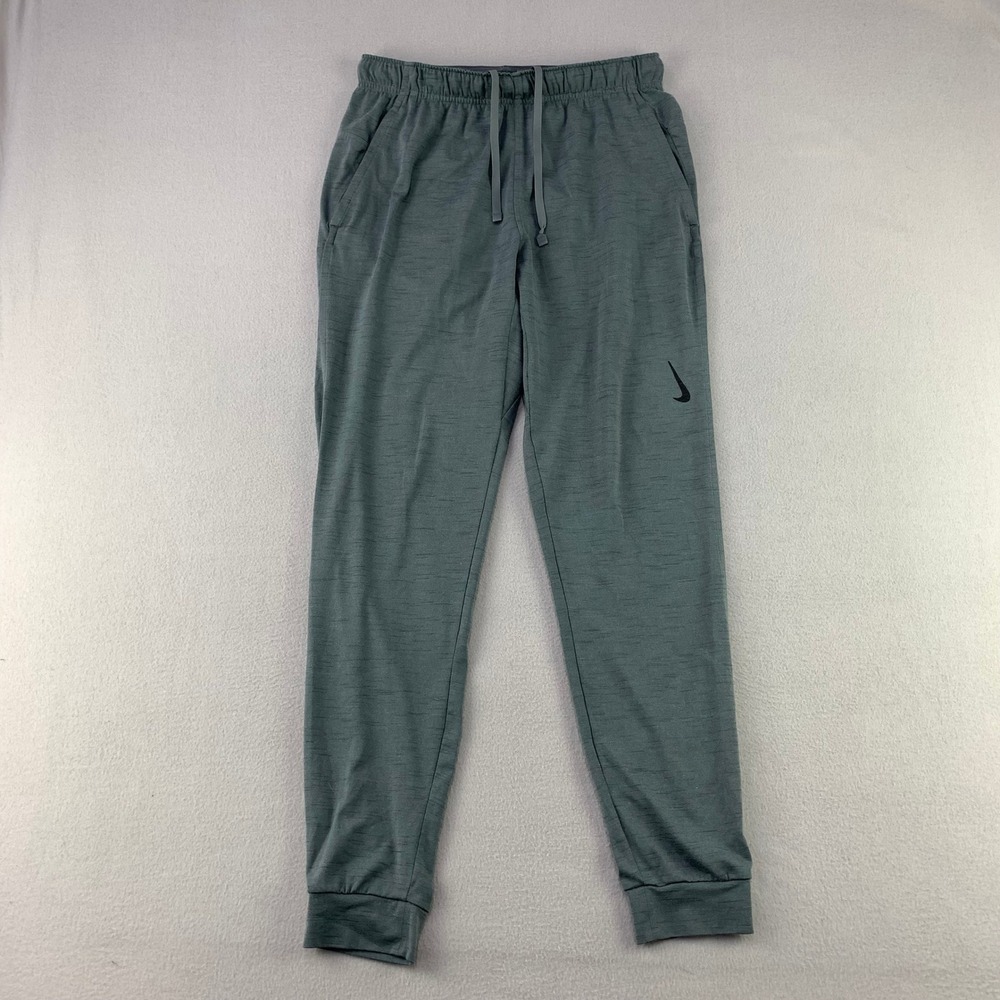 Nike Yoga Joggers Mens Small Athletic Lounge Pants Training Workout Cozy Comfort